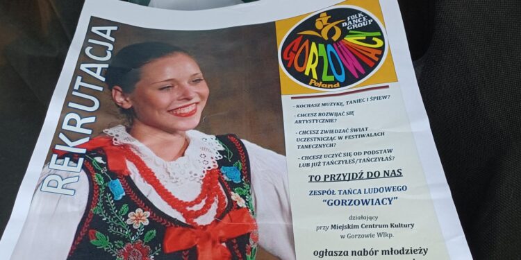 Zespoł Tańca Ludowego „Gorzowiacy” zaprasza