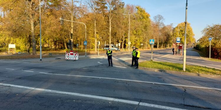 Sytuacja w rejonie cmentarza przy Żwirowej [RELACJE NA BIEŻĄCO]