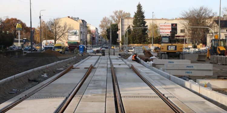 Torowisko w centrum prawie gotowe [GALERIA]