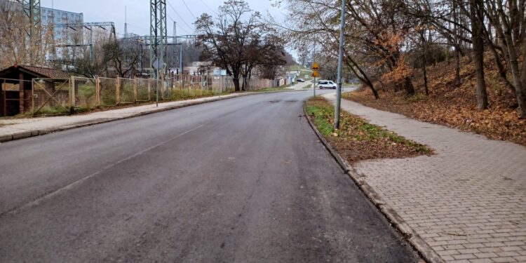 Przebudowa ul. Olimpijskiej – 25.11.21 [ZDJĘCIA]