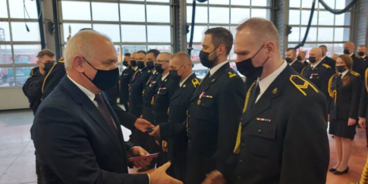 Nagrody i odznaczenia dla strażaków