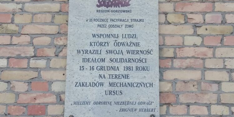 Dziś 40. rocznica pacyfikacji gorzowskiego Ursusa