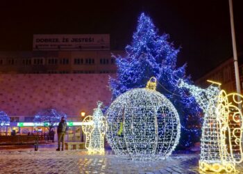 Świąteczne oświetlenie cieszy oczy gorzowian