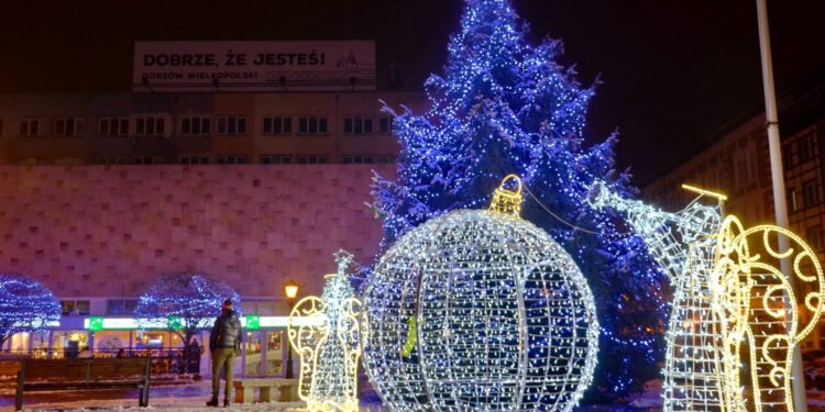 Świąteczne oświetlenie cieszy oczy gorzowian