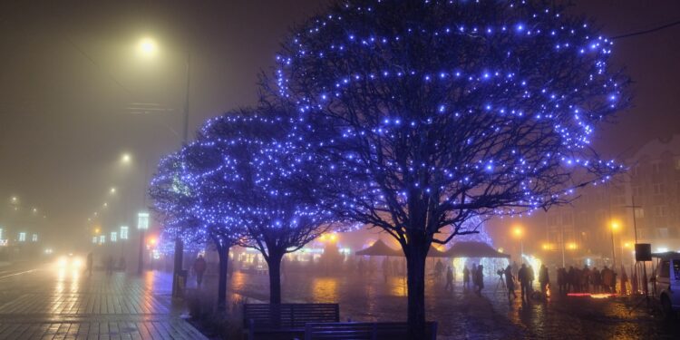 Świąteczne ozdoby na Starym Rynku [ZDJĘCIA]