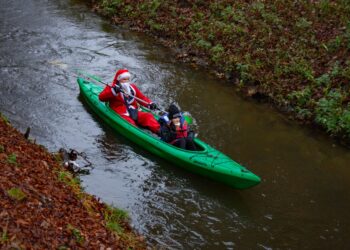 Mikołajkowy spływ Kłodawką