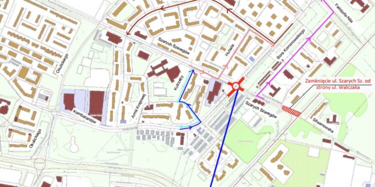 W sobotę otwarcie Kombatantów. Wcześniej utrudnienia