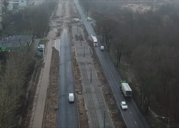 Przebudowa dk 22 [FILM z drona]