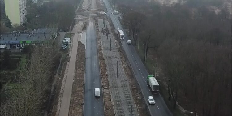 Przebudowa dk 22 [FILM z drona]