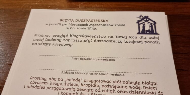 Zaproś księdza na kolędę