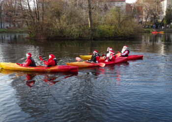 Mikołaj przypłynie kajakiem