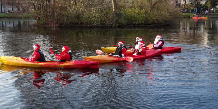 Mikołaj przypłynie kajakiem