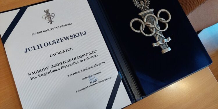 Prestiżowa nagroda dla gorzowskiej kajakarki