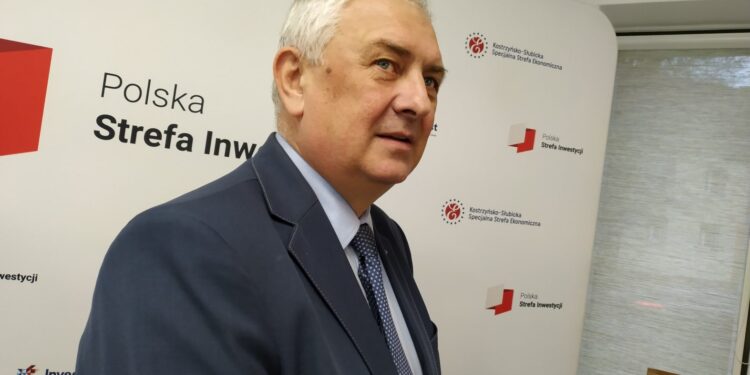 Wiceminister Grzegorz Piechowiak w Kostrzynie