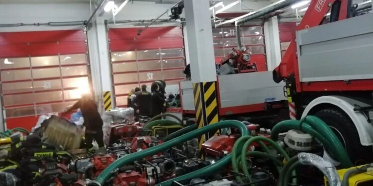 Ogromne zaangażowanie i pomoc strażaków