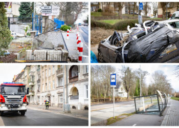 Skutki orkanu Eunice [DUŻO ZDJĘĆ]