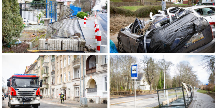 Skutki orkanu Eunice [DUŻO ZDJĘĆ]