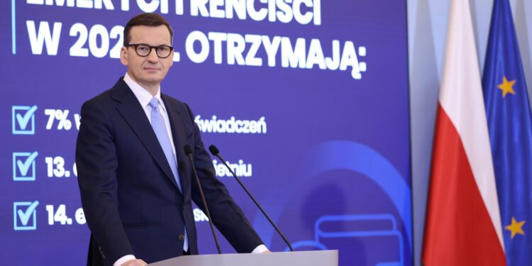 Premier: Emerytury wzrosną o 7 procent