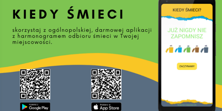 Aplikacja „kiedy śmieci”