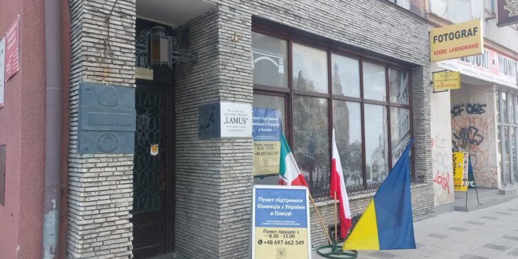 Ponad 50 osób odwiedziło punkt wsparcia uchodzców