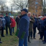 Protest w sprawie nowej ulicy
