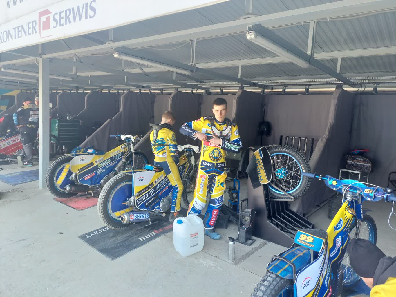 Stal Gorzów żużel - trening