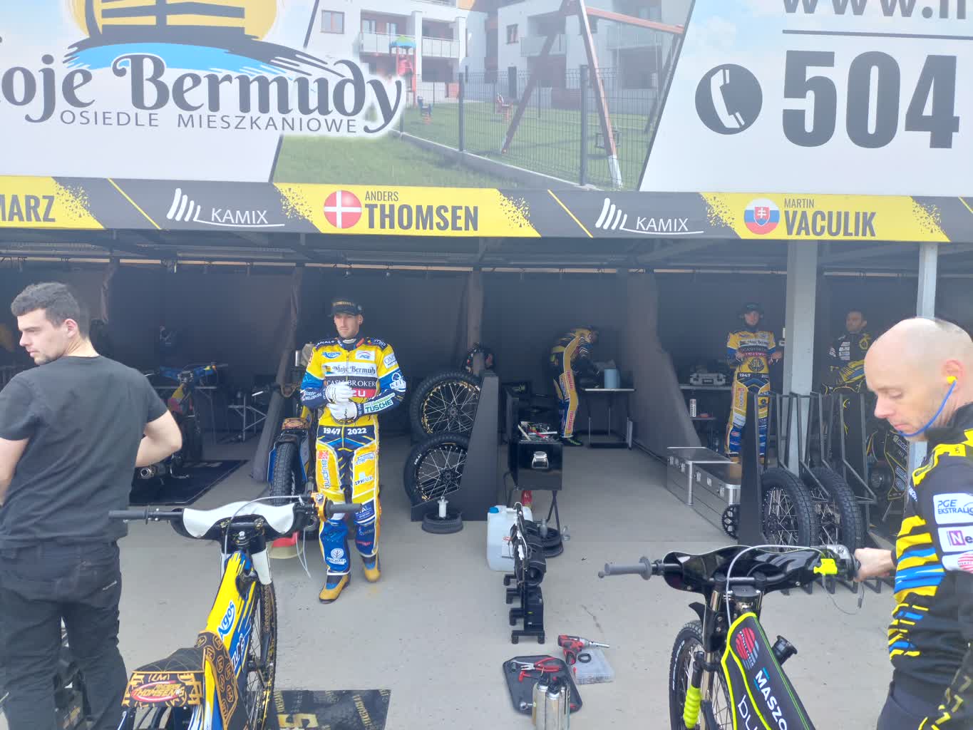 Stal Gorzów żużel - trening