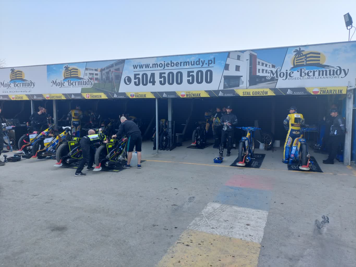 Stal Gorzów żużel - trening