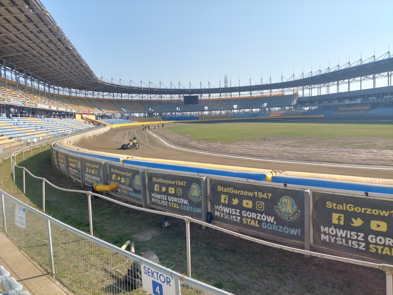 Stal Gorzów żużel - trening
