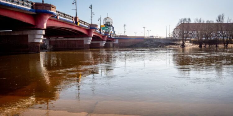Obniża się poziom Warty