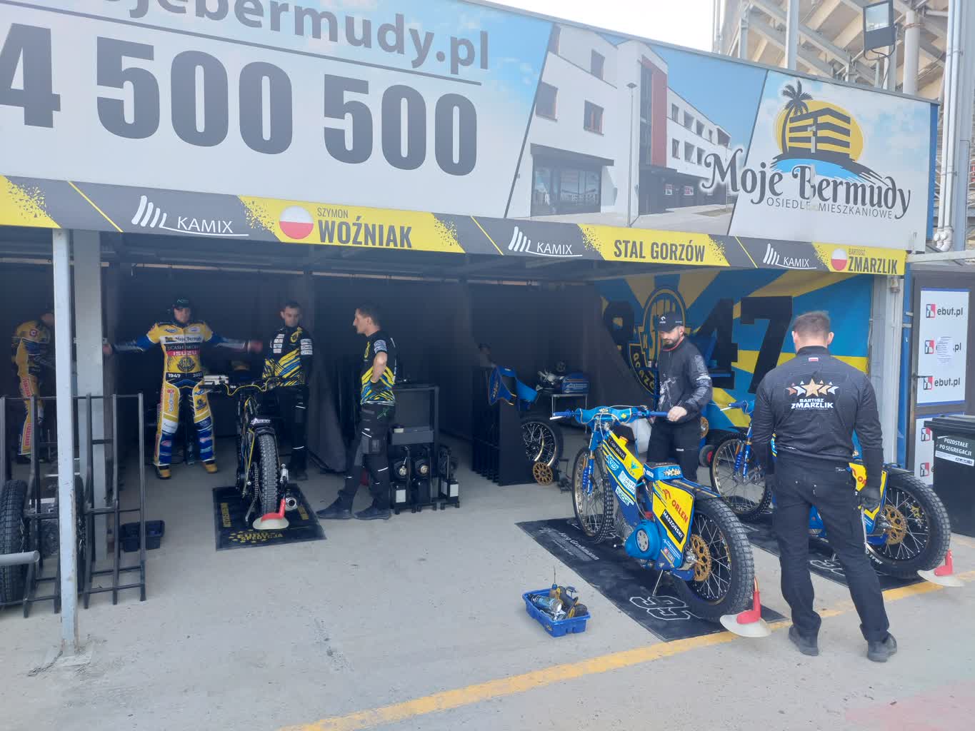 Stal Gorzów żużel - trening