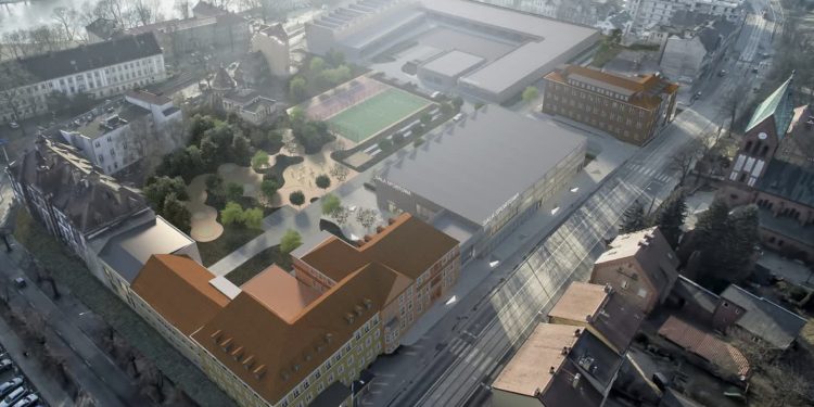 Gorzowscy uczniowie asfaltowali ul. Teatralną