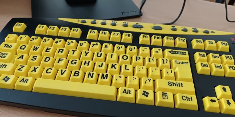 Sprzęt dla studentów słabowidzących