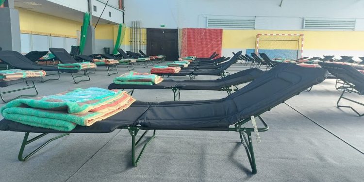 Uchodźcy już tylko w hali przy Słowiańskiej