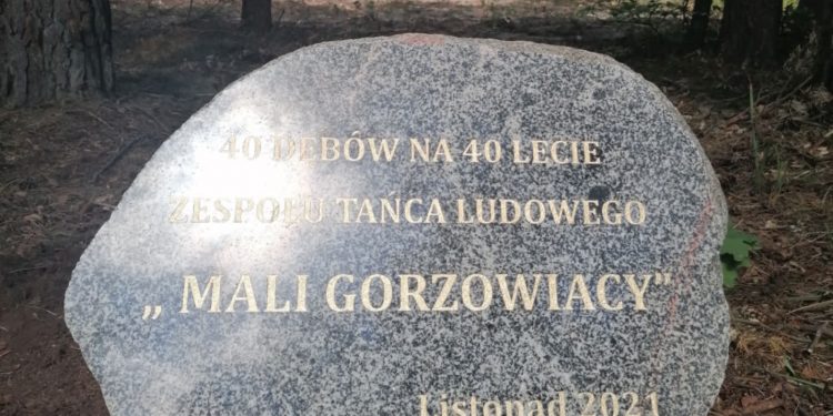40 dębów na 40-lecie ZTL Mali Gorzowiacy