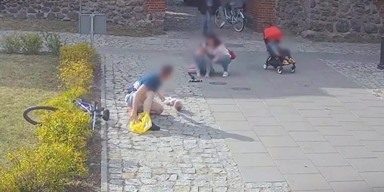 Za wjechanie rowerem w dziecko odpowie przed sądem