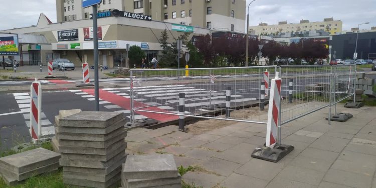 Progi będą obniżone. Trwa przebudowa ścieżki