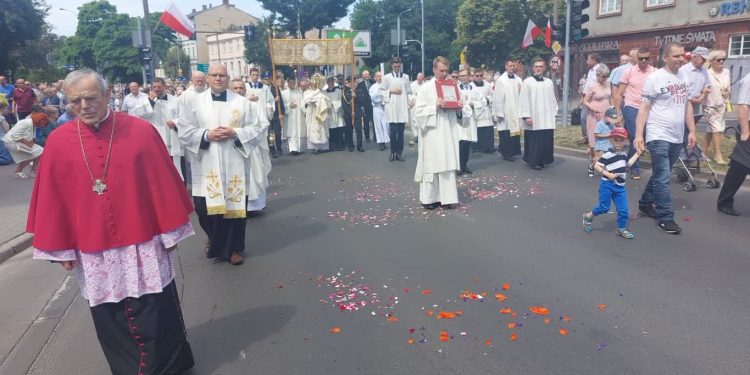 Uroczystość Bożego Ciała w Gorzowie