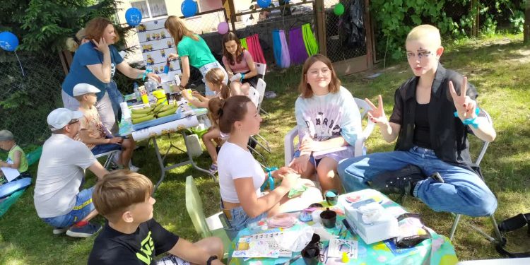 Festyn w Hospicjum na zakończenie roku szkolnego