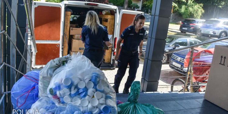 Zbiórka nakrętek dla Wiktorii