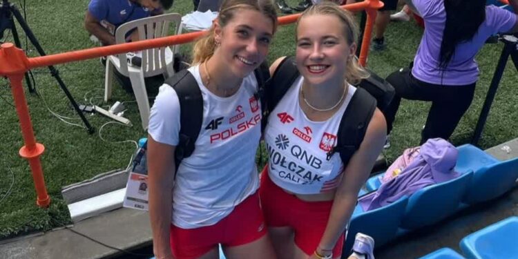 Kornelia Lesiewicz i Aleksandra Wołczak