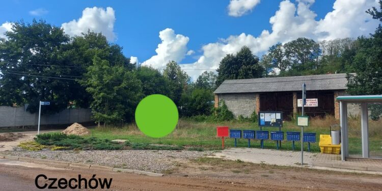 Sprzątanie po nawałnicy w gminie Santok