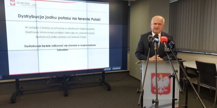 Tabletki jodku potasu są już w Lubuskiem
