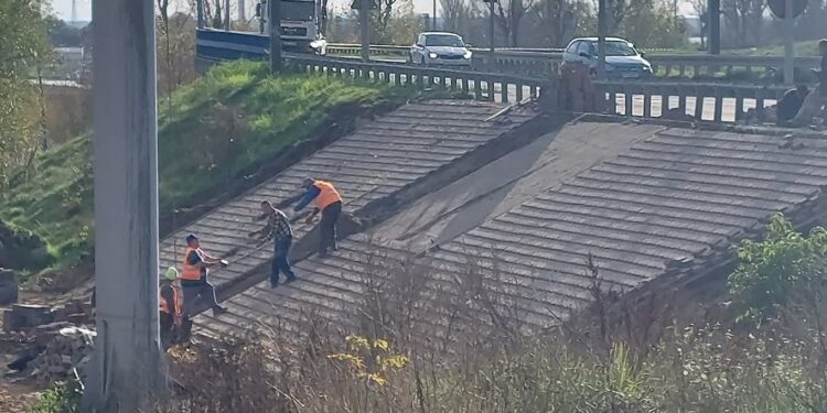 Skarpa prawie naprawiona