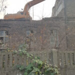 Rozbiórka budynków przy Jancarza