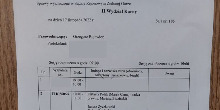Marszałek Polak chce wywrzeć presję na dziennikarzy w sądzie