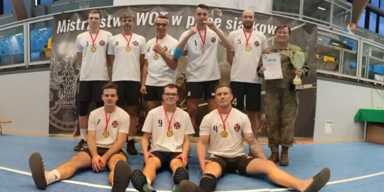 Terytorialsi ze Skwierzyny najlepsi w Polsce w siatkówkę