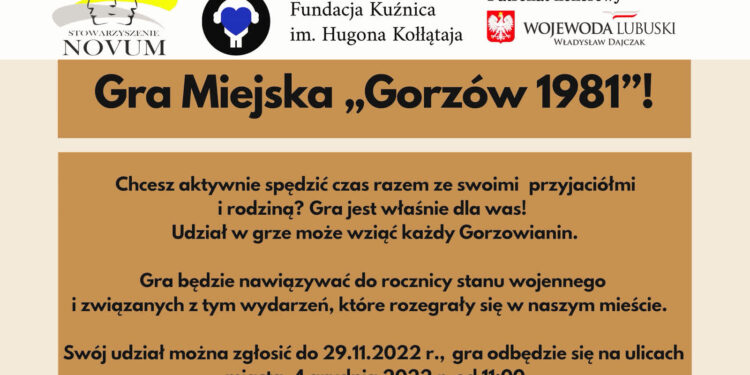 Gra miejska Gorzów 1981