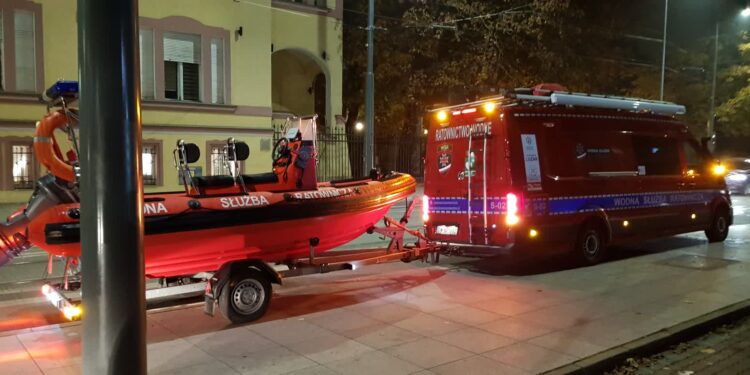 Nocne poszukiwania zaginionego Marcina Jastrzębskiego w Gorzowie