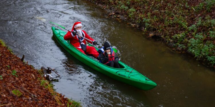 Mikołaj przybędzie do Gorzowa kajakiem